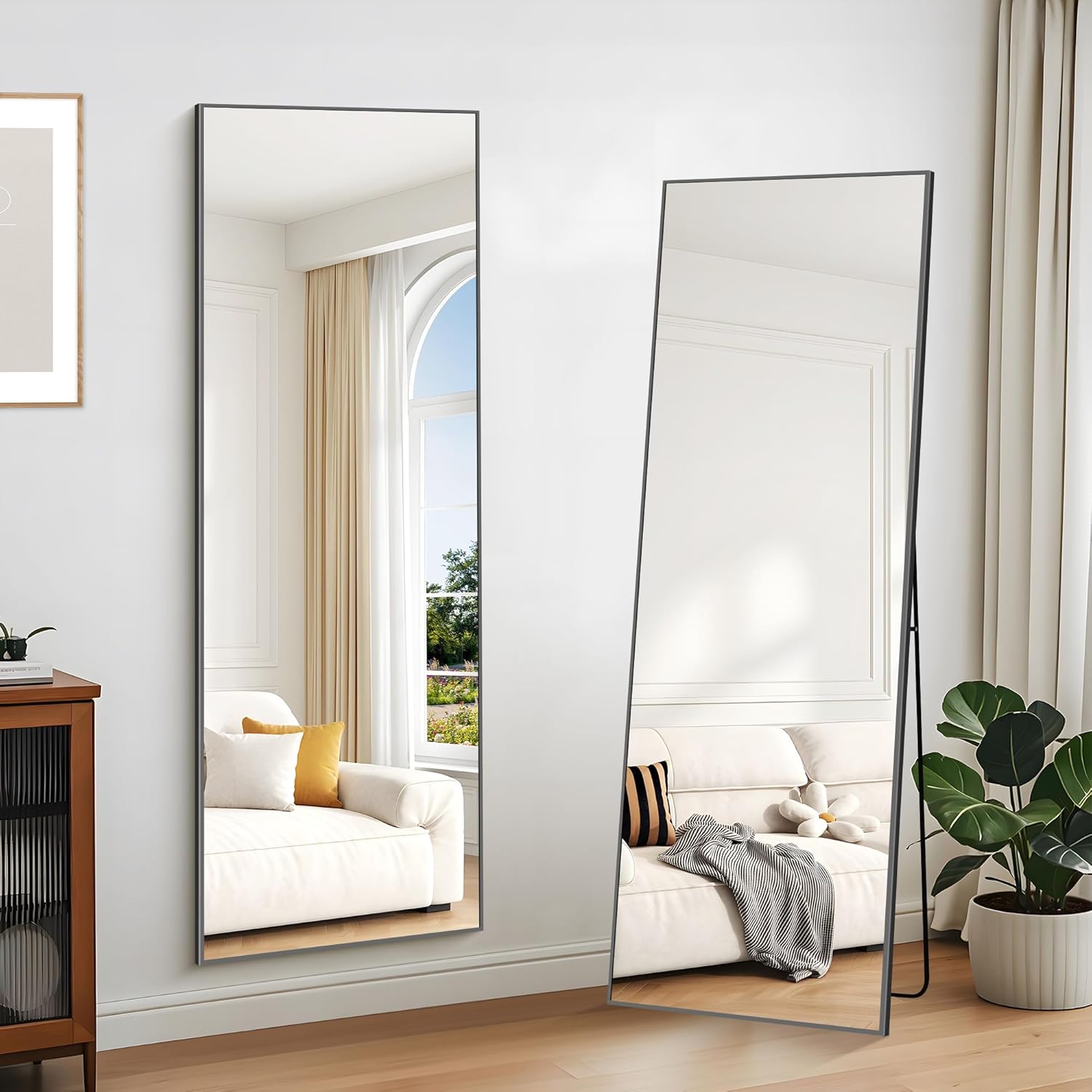 Kocuuy Specchio da Parete Rettangolare 52x161 cm