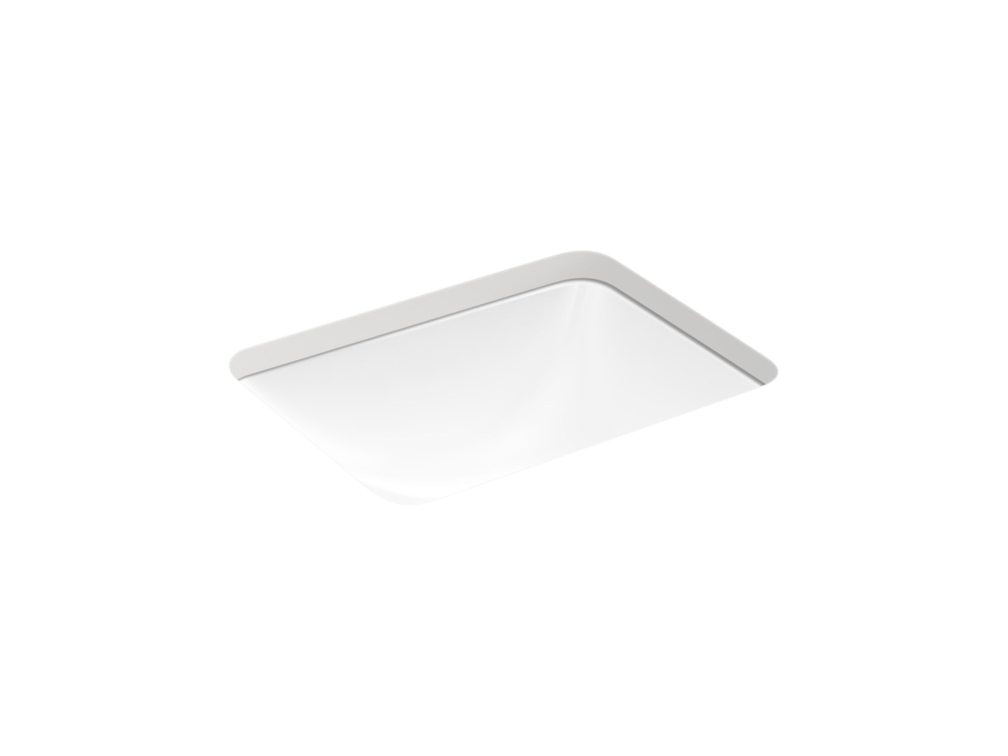 Kohler K-20000-0 Caxton - Lavello Bagno Sottopiano, Bianco