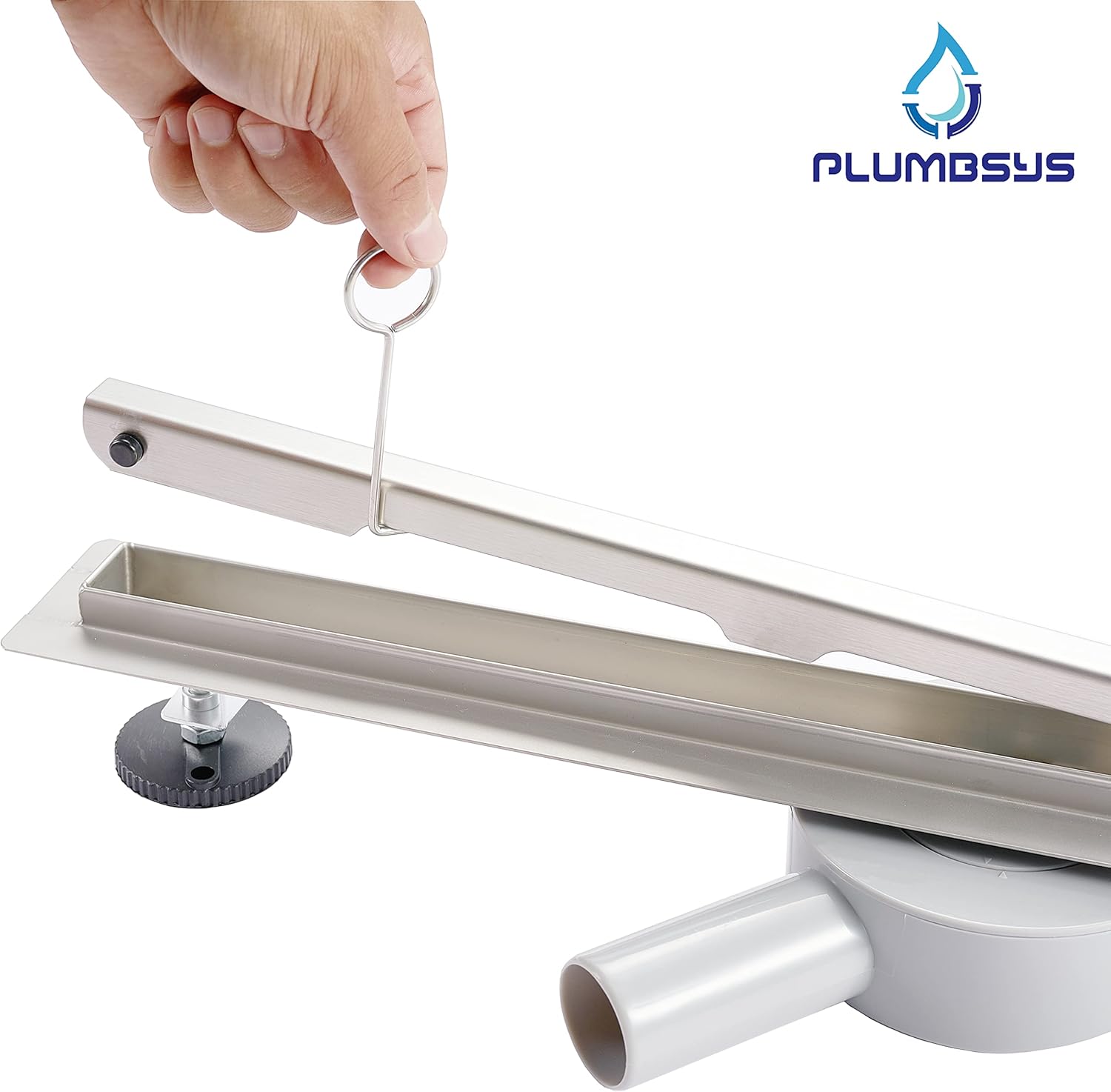 Canalina Doccia 90 cm in Acciaio Inox - immagine 3