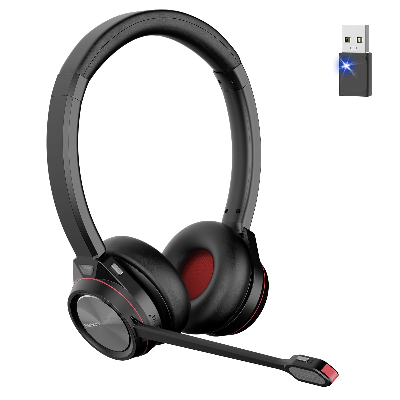 Cuffie Bluetooth con Microfono Noise Canceling