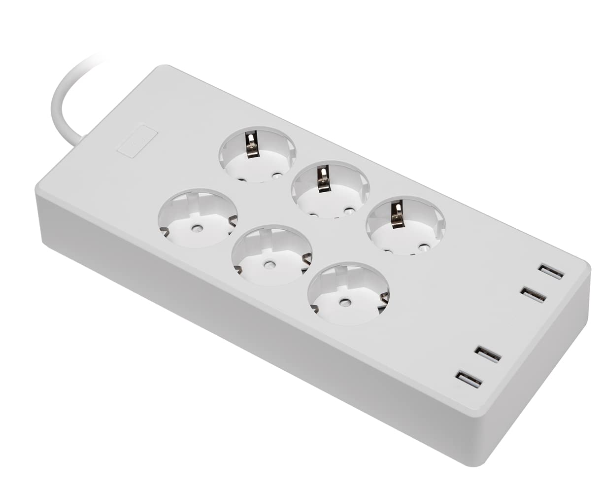 Maxtrack NW11L - Presa Intelligente 6 Prese 4 USB