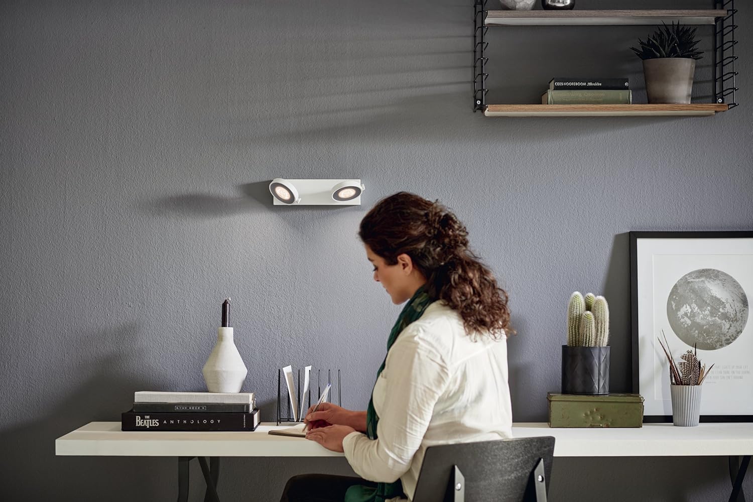 Philips Clockwork - Lampada con 2 Faretti Orientabili LED - immagine 6