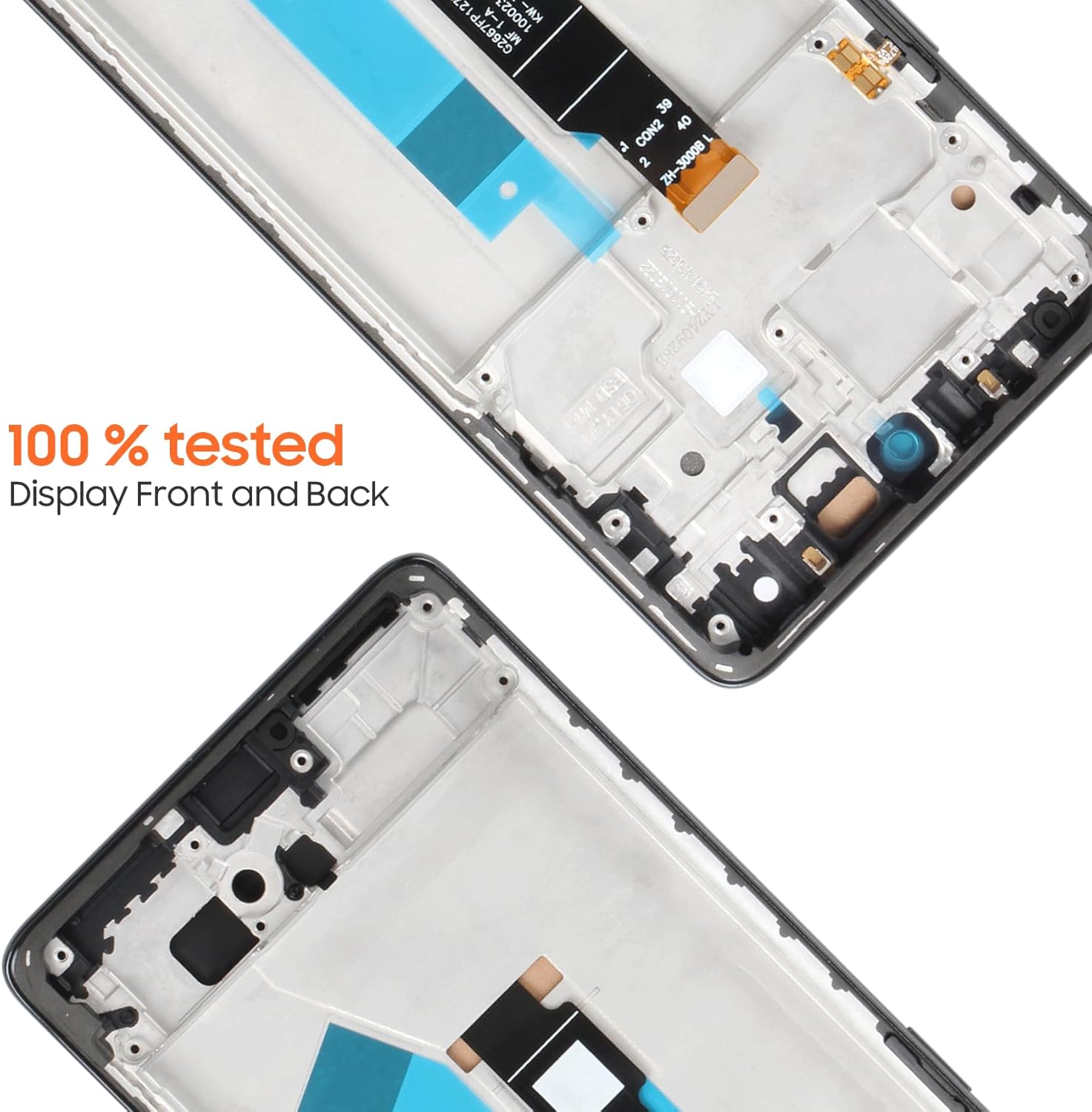 Schermo LCD per Redmi Note 14 Pro 4G 6.67 pollici, Nero - immagine 5