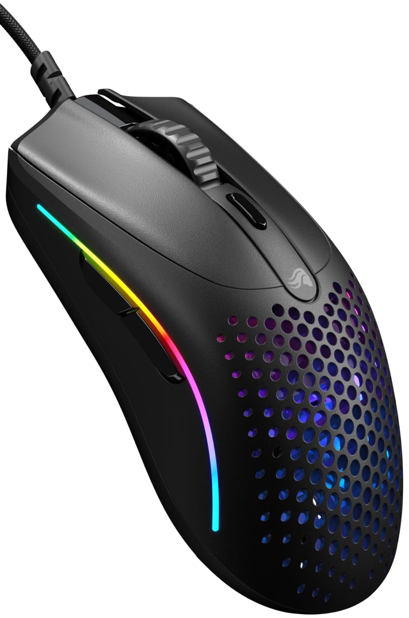 Glorious Model O 2 Mini Mouse Gaming Cablato, Nero