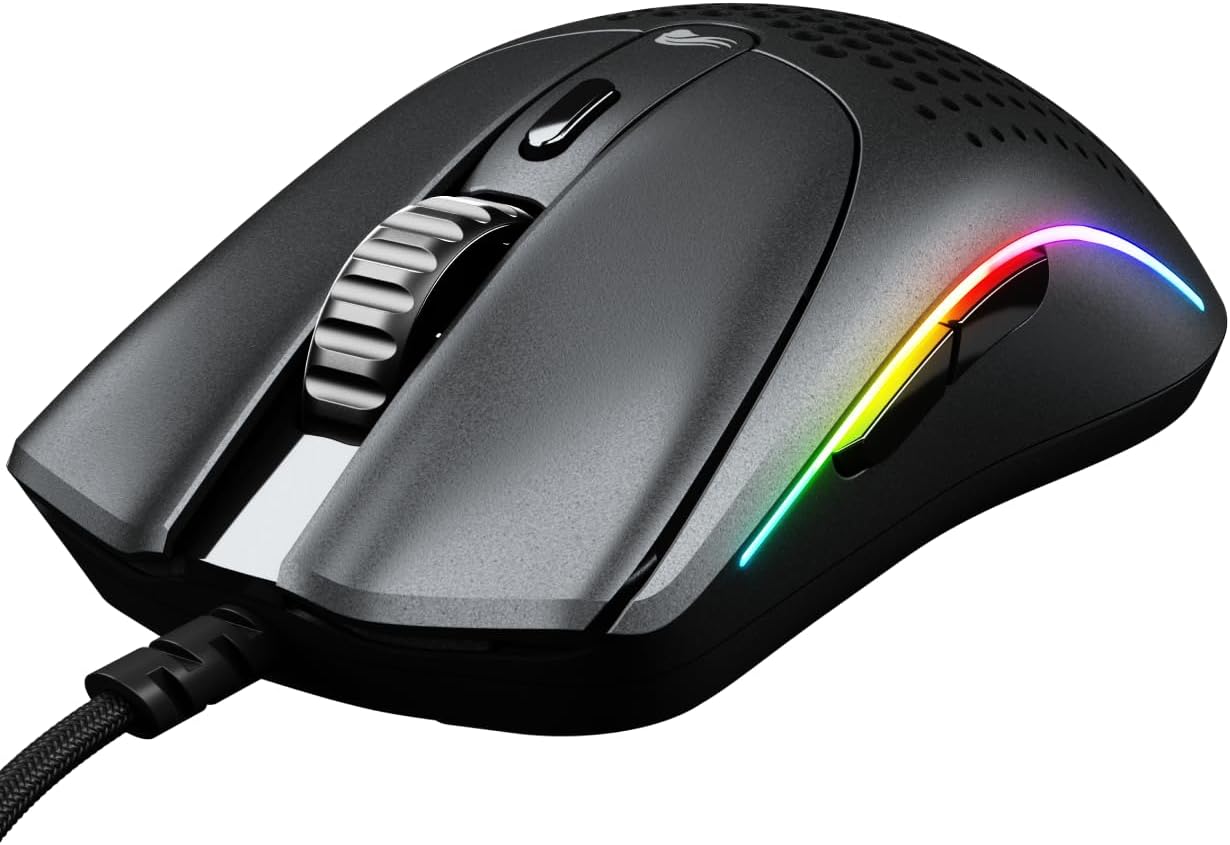Glorious Model O 2 Mini Mouse Gaming Cablato, Nero - immagine 10
