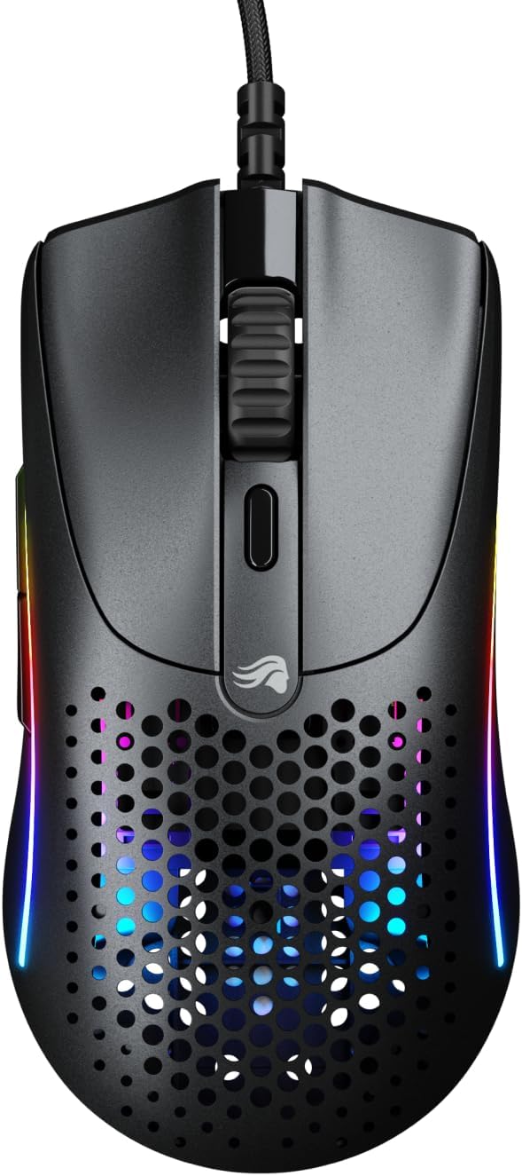 Glorious Model O 2 Mini Mouse Gaming Cablato, Nero - immagine 9