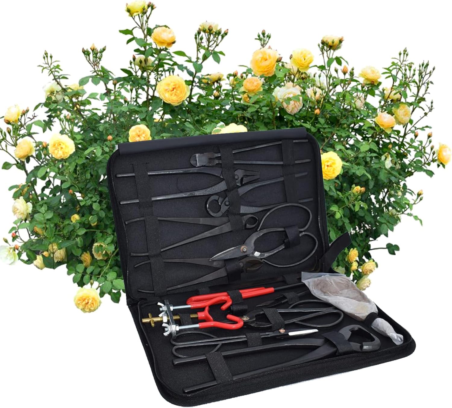 Set Attrezzi per Bonsai Professionale 14 Pezzi - immagine 8