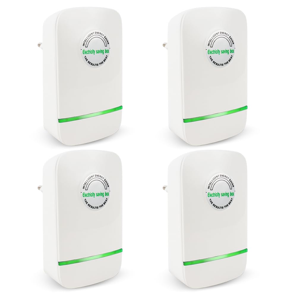 Nzkeuf Power Saver Originale 4 Pezzi, Spina Europea