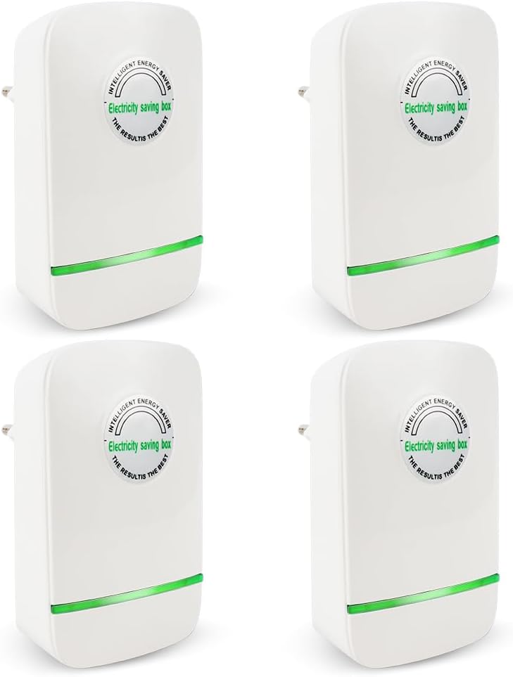 Nzkeuf Power Saver Originale 4 Pezzi, Spina Europea - immagine 1