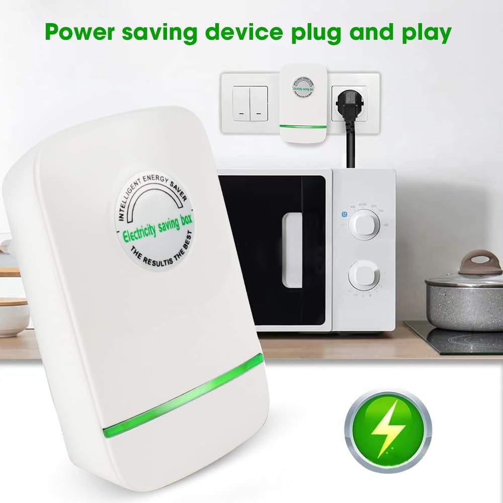 Nzkeuf Power Saver Originale 4 Pezzi, Spina Europea - immagine 5