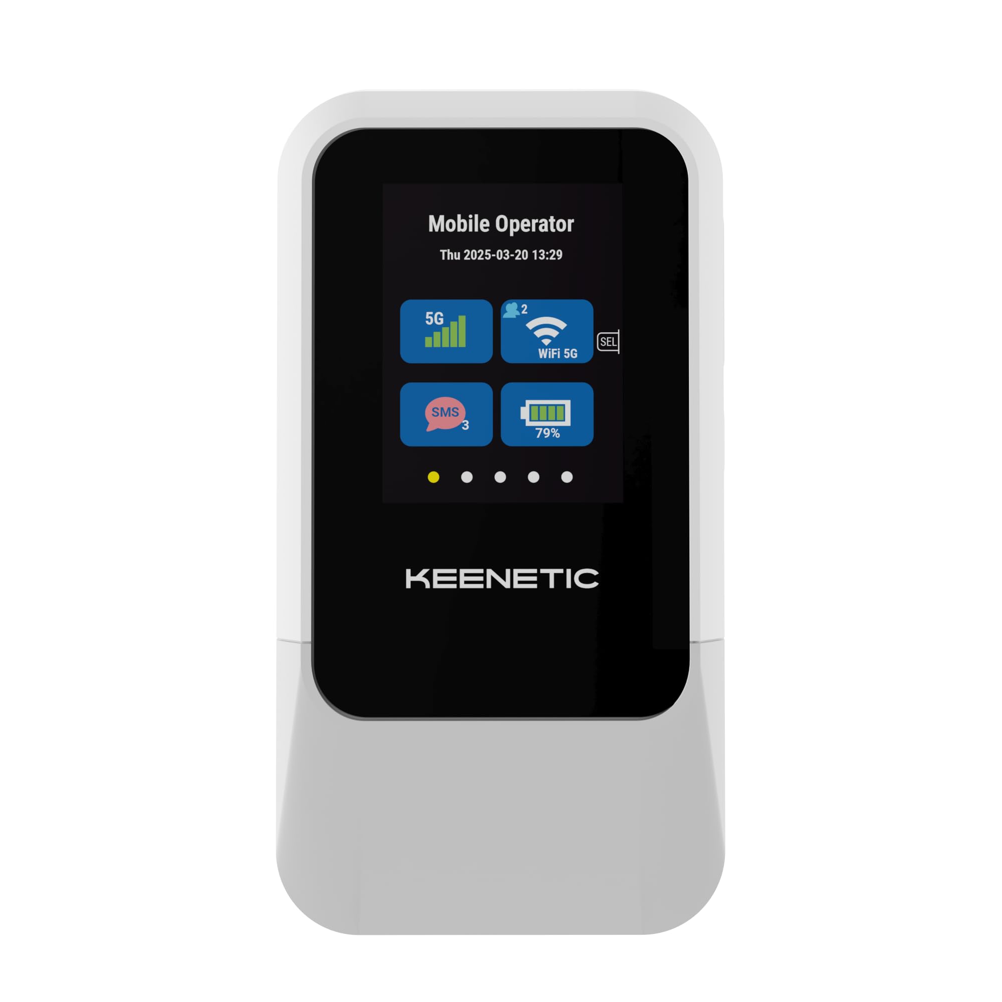 Keenetic Roamer 5G Mobile Hotspot con Wi-Fi 6