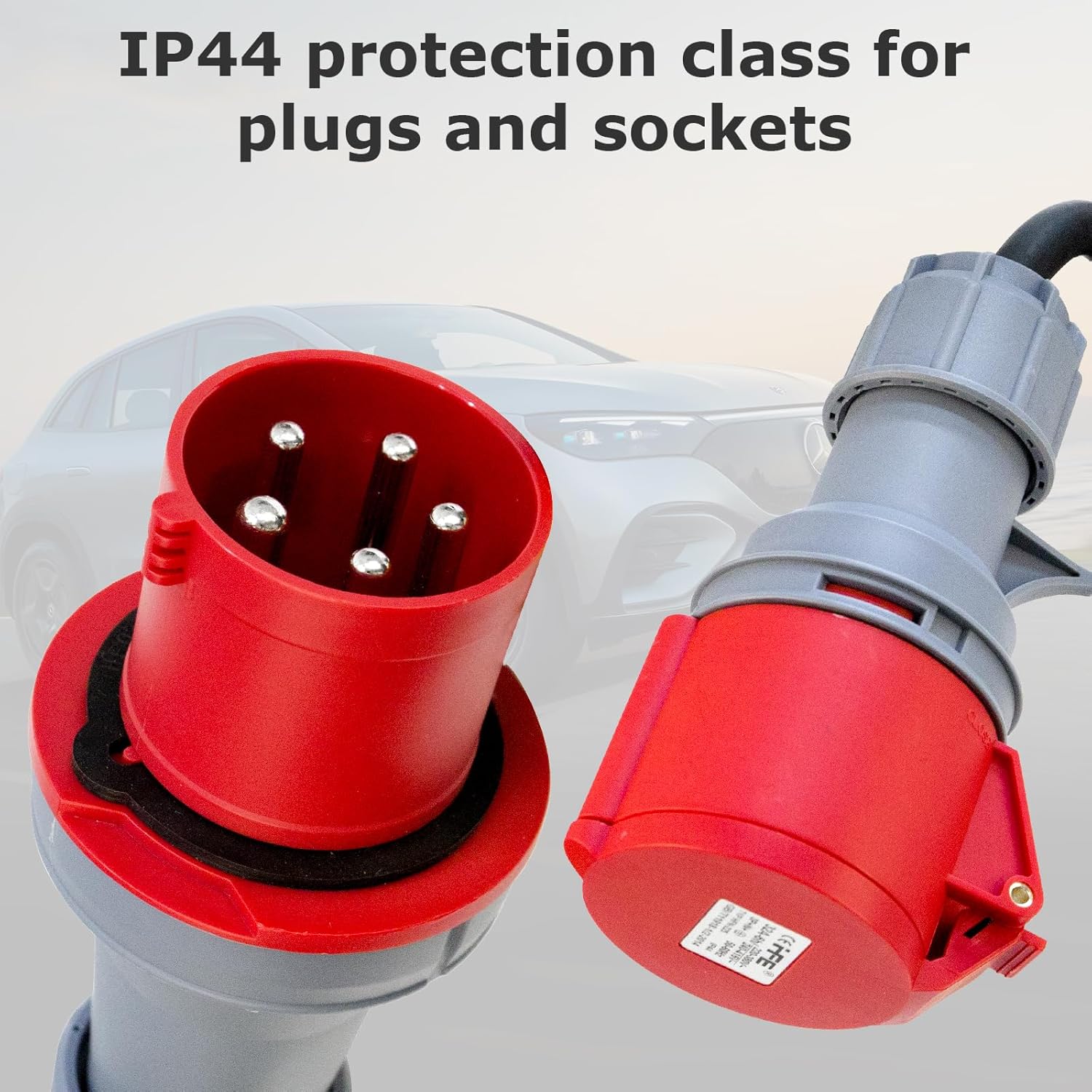 Adattatore CEE 63A a 32A IP44 con Interruttore - immagine 3