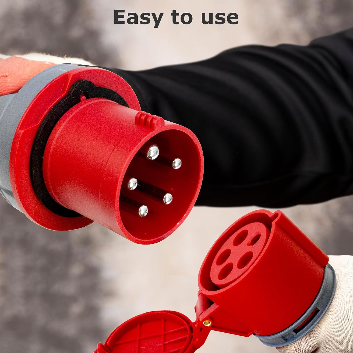 Adattatore CEE 63A a 32A IP44 con Interruttore - immagine 6