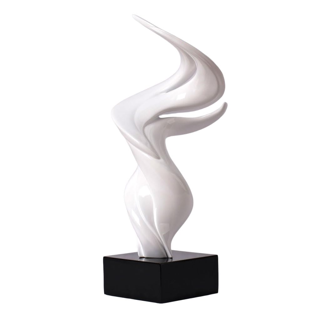 Haucoze Scultura Moderna Decorazione Astratta 41cm