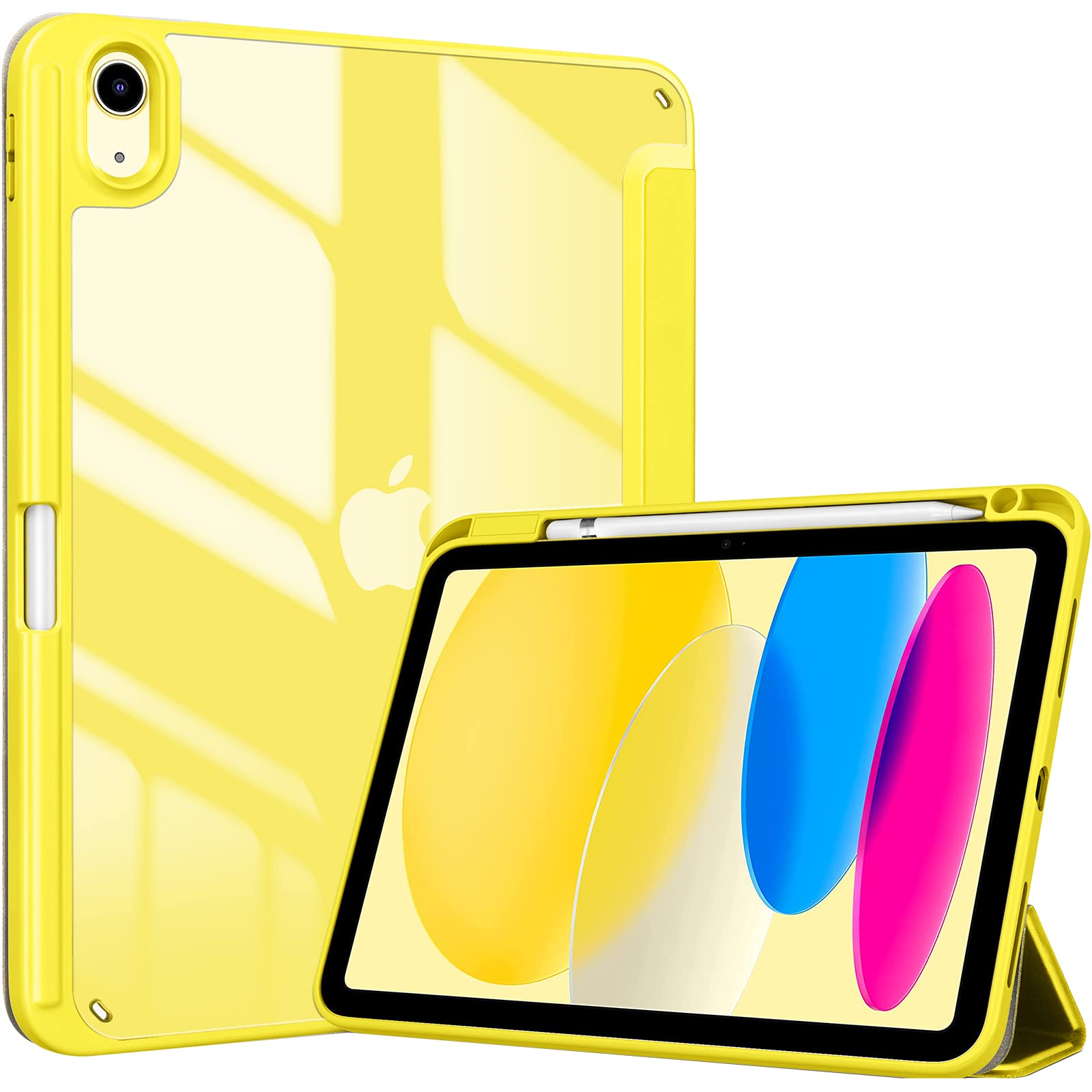 Procase Custodia per iPad 10a Generazione 10,9'' - Giallo