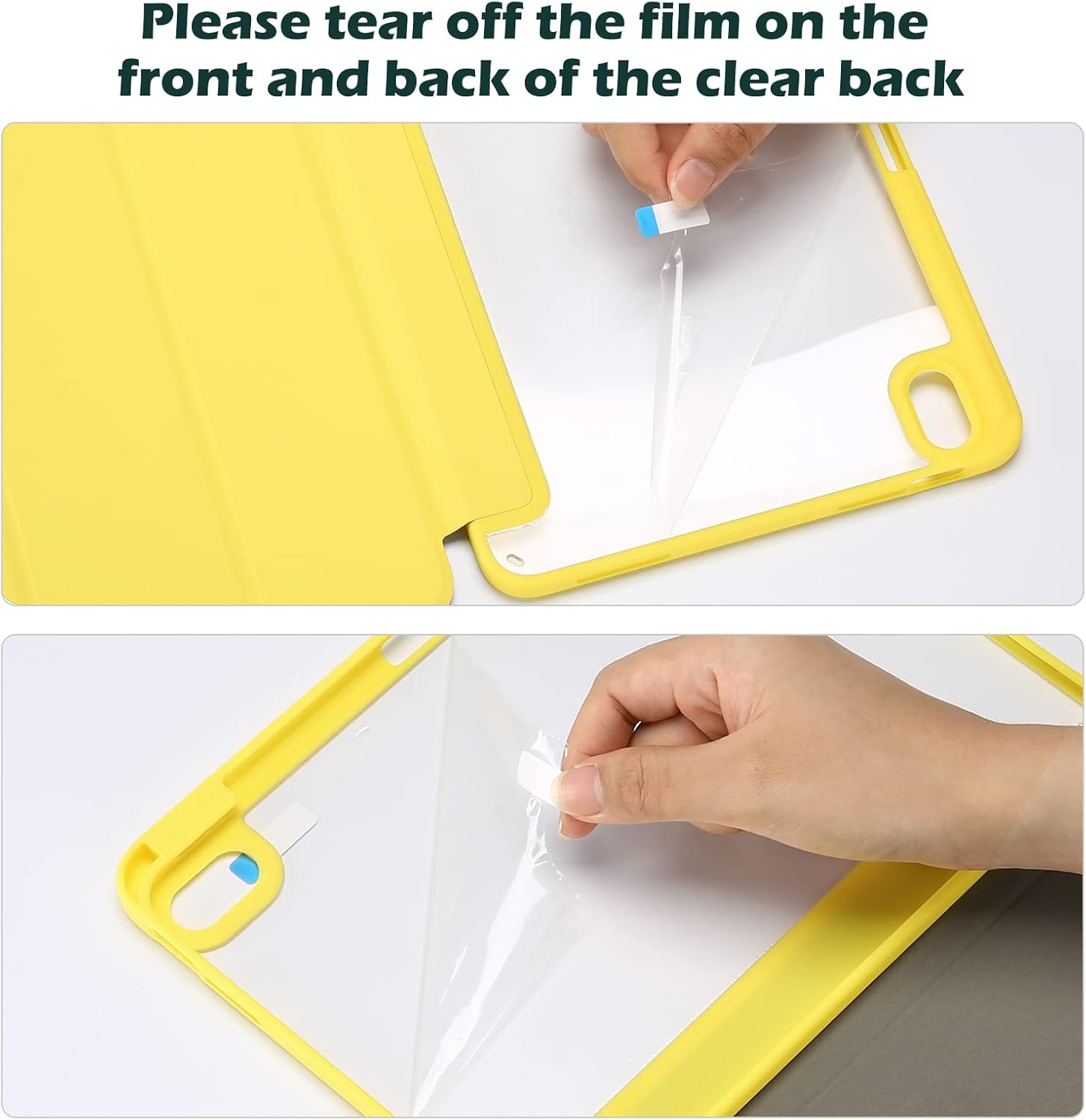 Procase Custodia per iPad 10a Generazione 10,9'' - Giallo - immagine 8