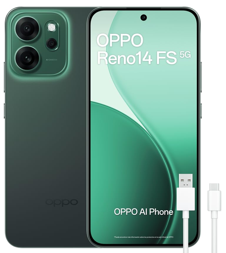 Oppo Reno14 FS 5G - Smartphone Sbloccato 12GB+512GB