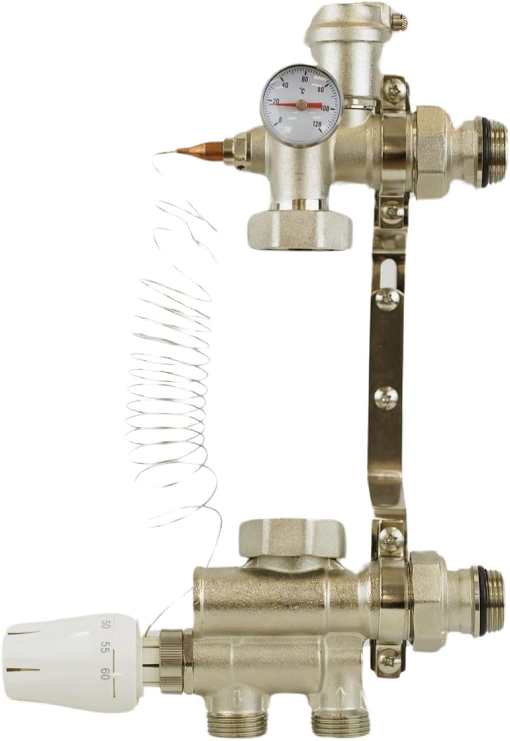 Wärmer System Valvola Miscelazione con Testa Termostatica