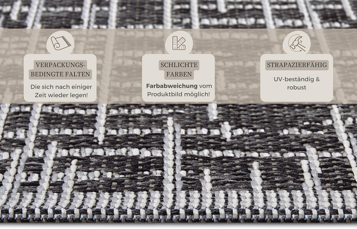 Hanse Home Telu - Tappeto per Interni ed Esterni 155x - immagine 3