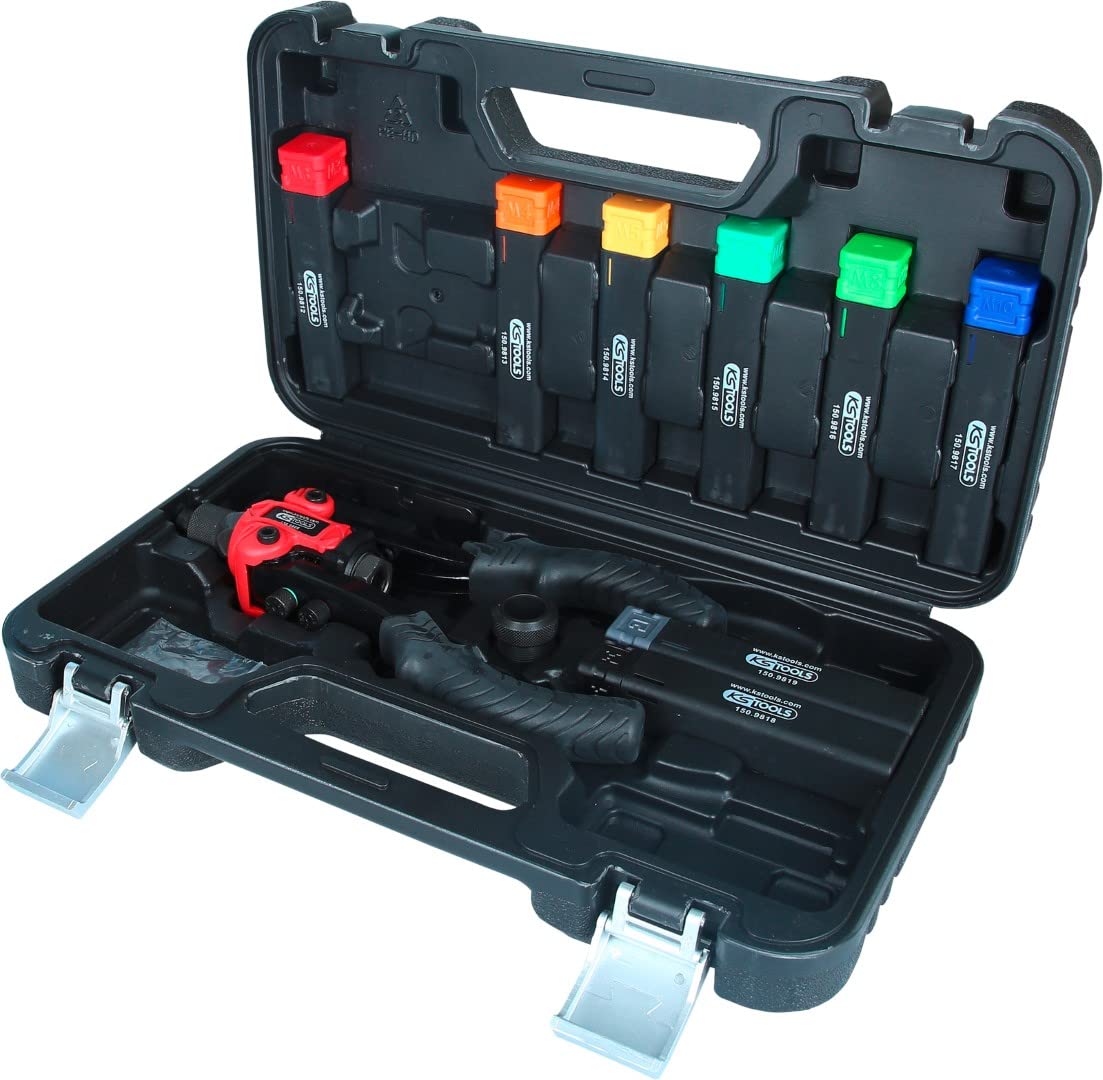 KS Tools 150.9805 Serie di rivettatrici 3 in 1. 15 pz