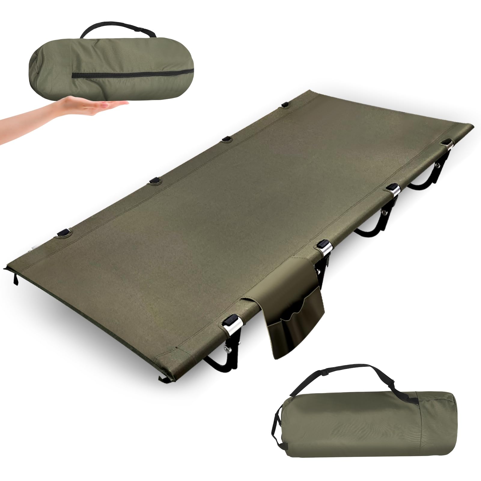 Lettino da Campeggio Ultraleggero Pieghevole per Adulti