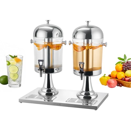 Vevor Distributore di Bevande 8L x 2 per Feste