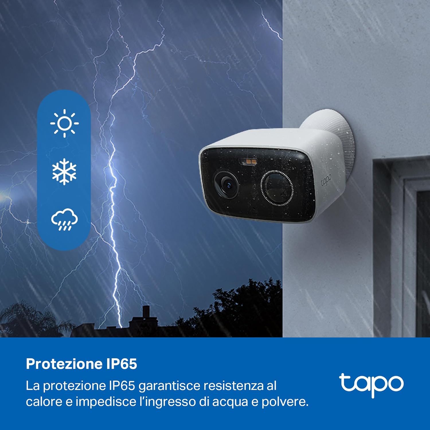 Tapo C400 Telecamera WiFi Esterno FHD Batteria 180 Giorni - immagine 4