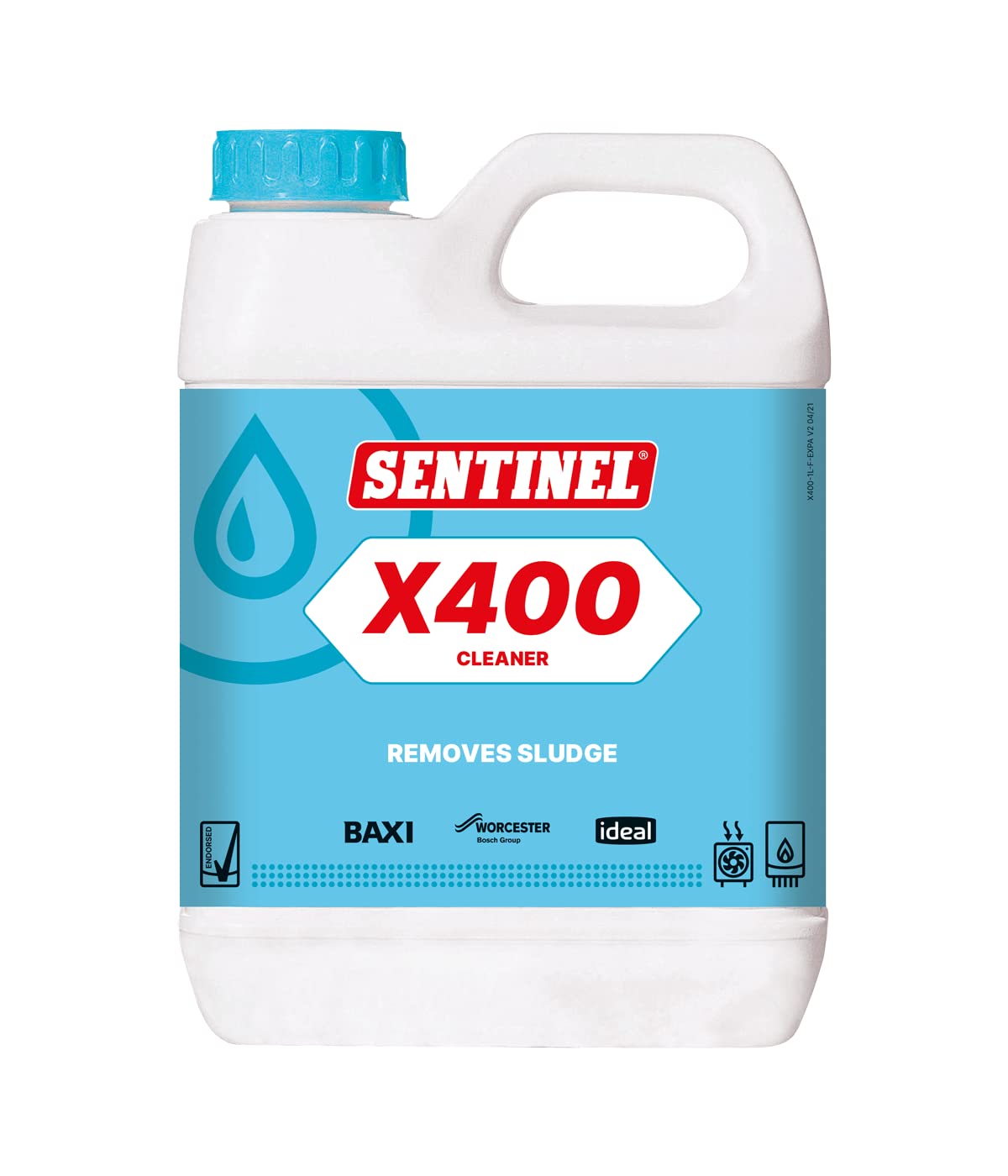 Sentinel X400 Cleaner 1L - Rimuovi Fanghi Riscaldamento