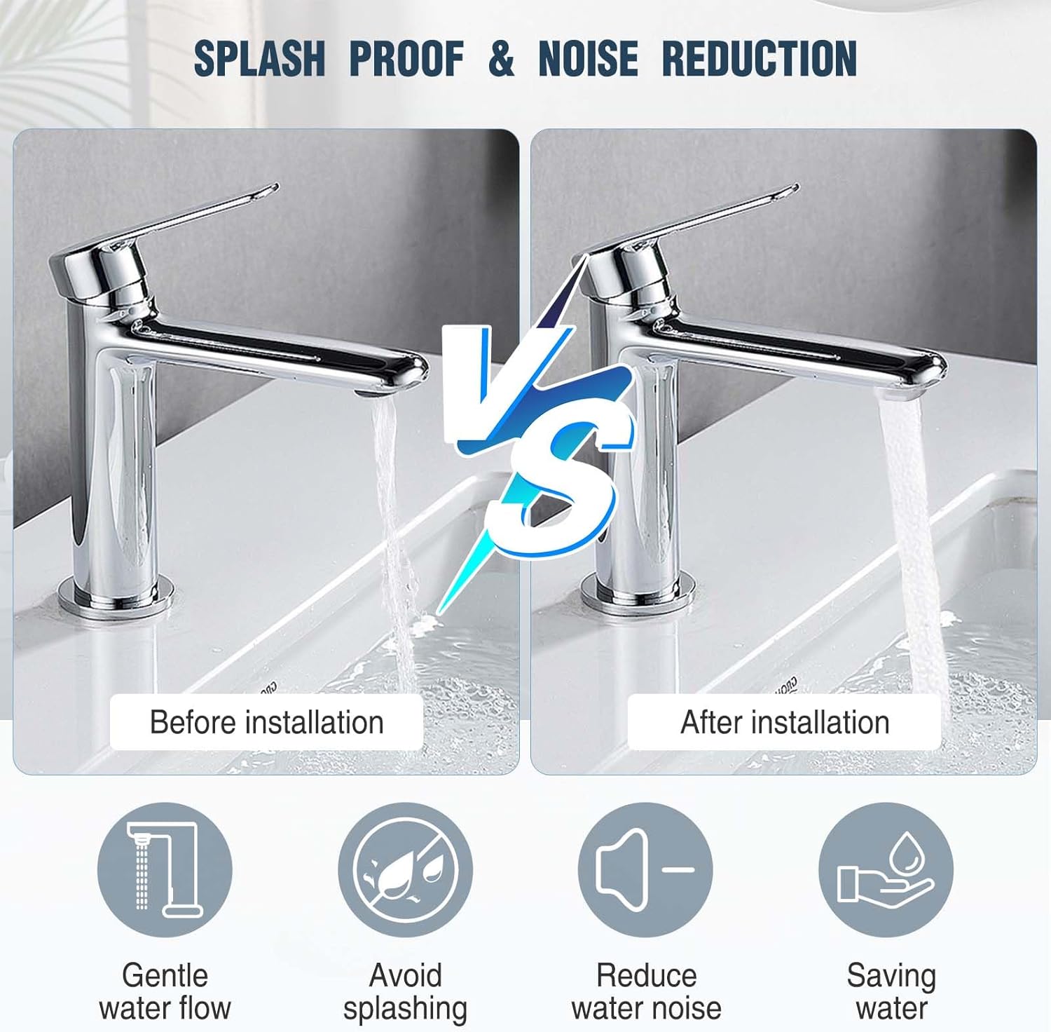 Vinabo 6 Pezzi Rompigetto Rubinetto M24 con Chiave - immagine 5