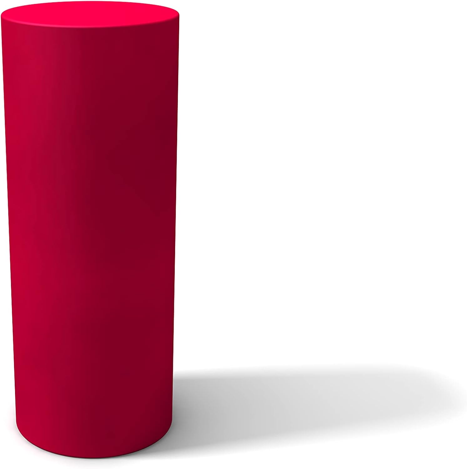 Kloris Colonna Cilindrica Sweet Table 70x35 cm, Rosso Fragola