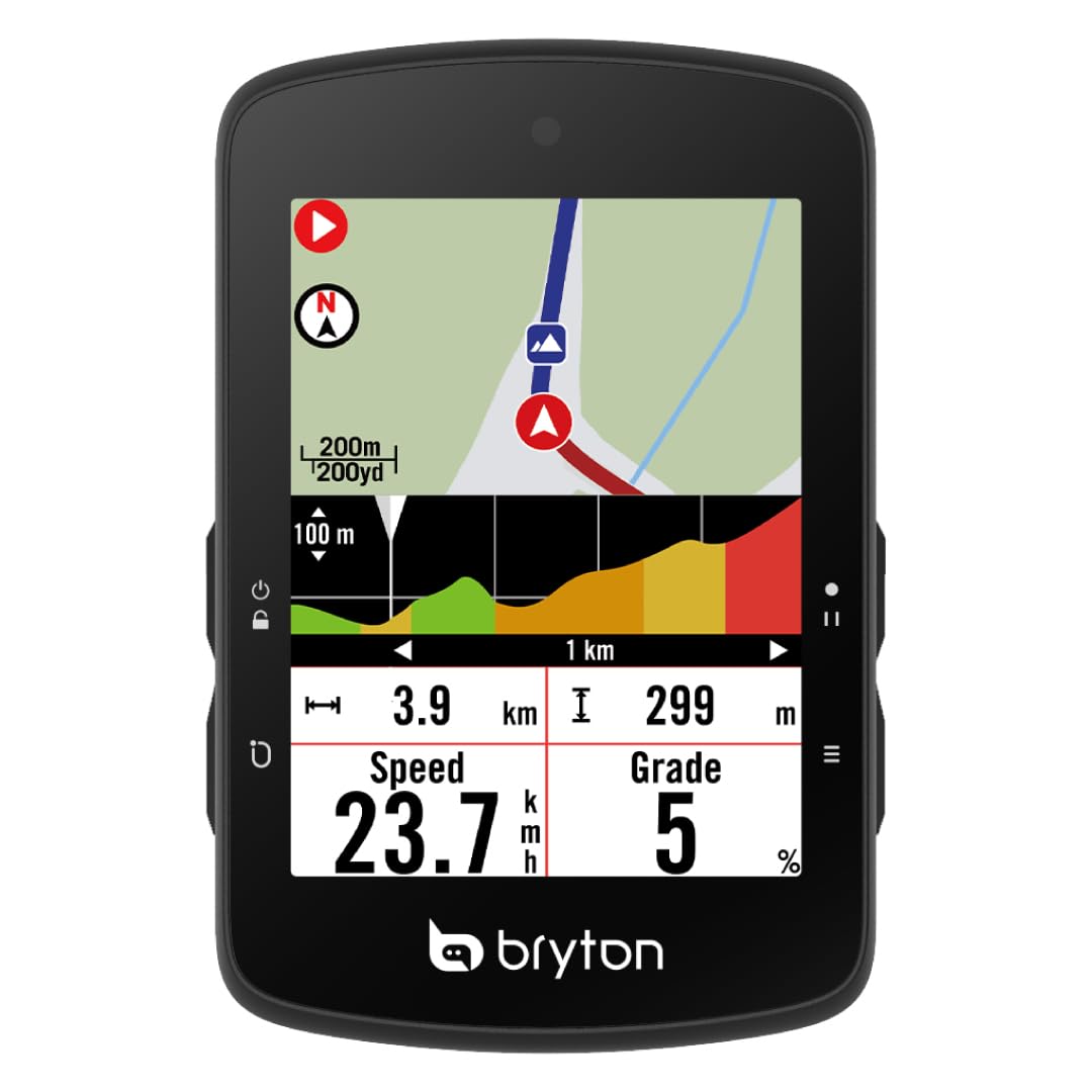 Bryton Rider S510 - GPS Bike Computer 2.8" LCD