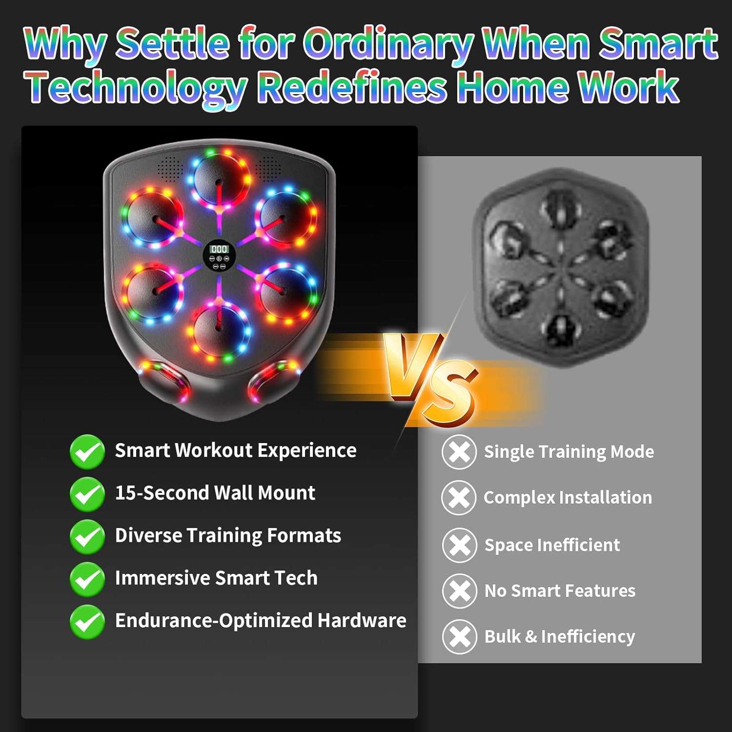 Music Boxing Machine con Luci LED Bluetooth - immagine 2