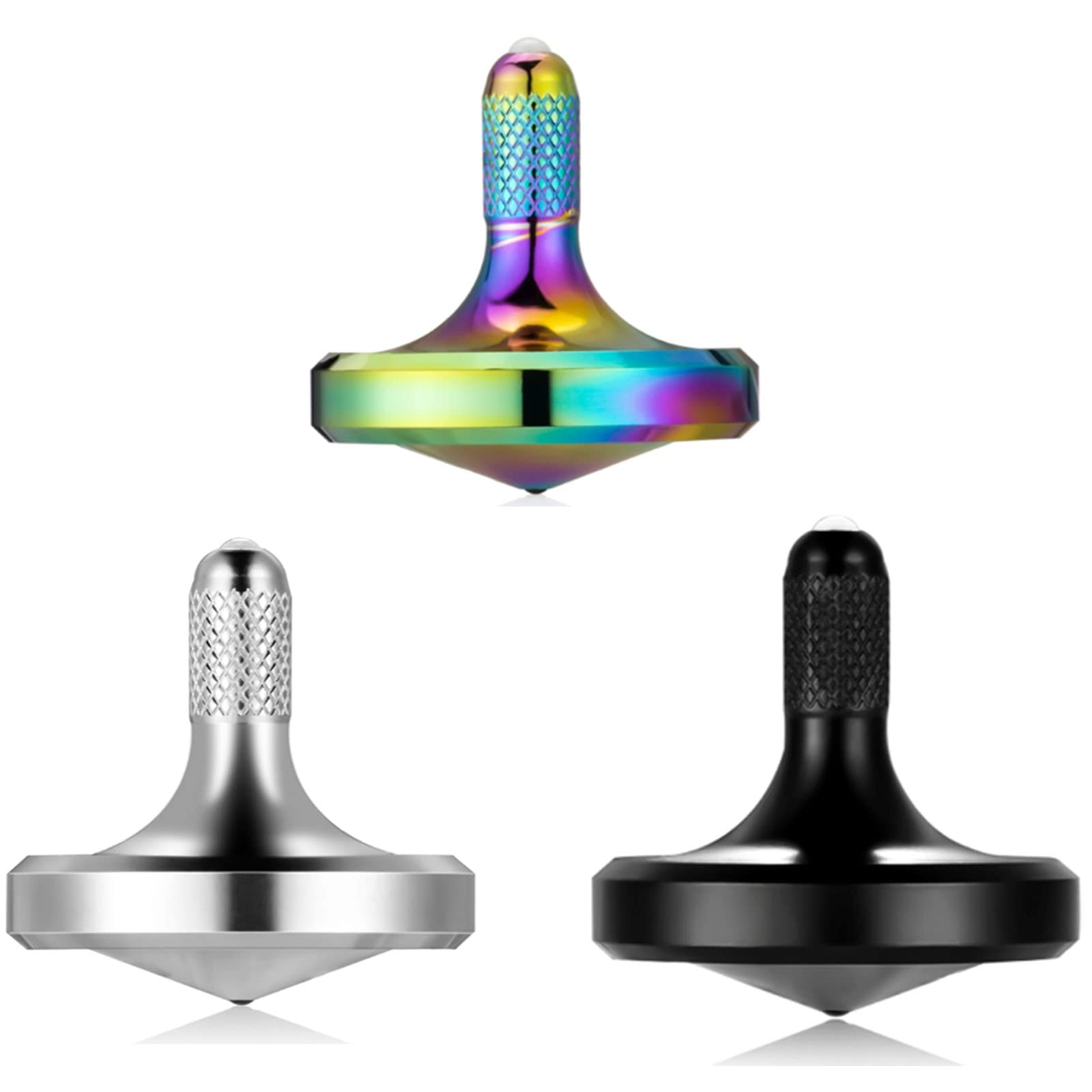 LOQATIDIS Trottola in Acciaio Inossidabile 3PCS