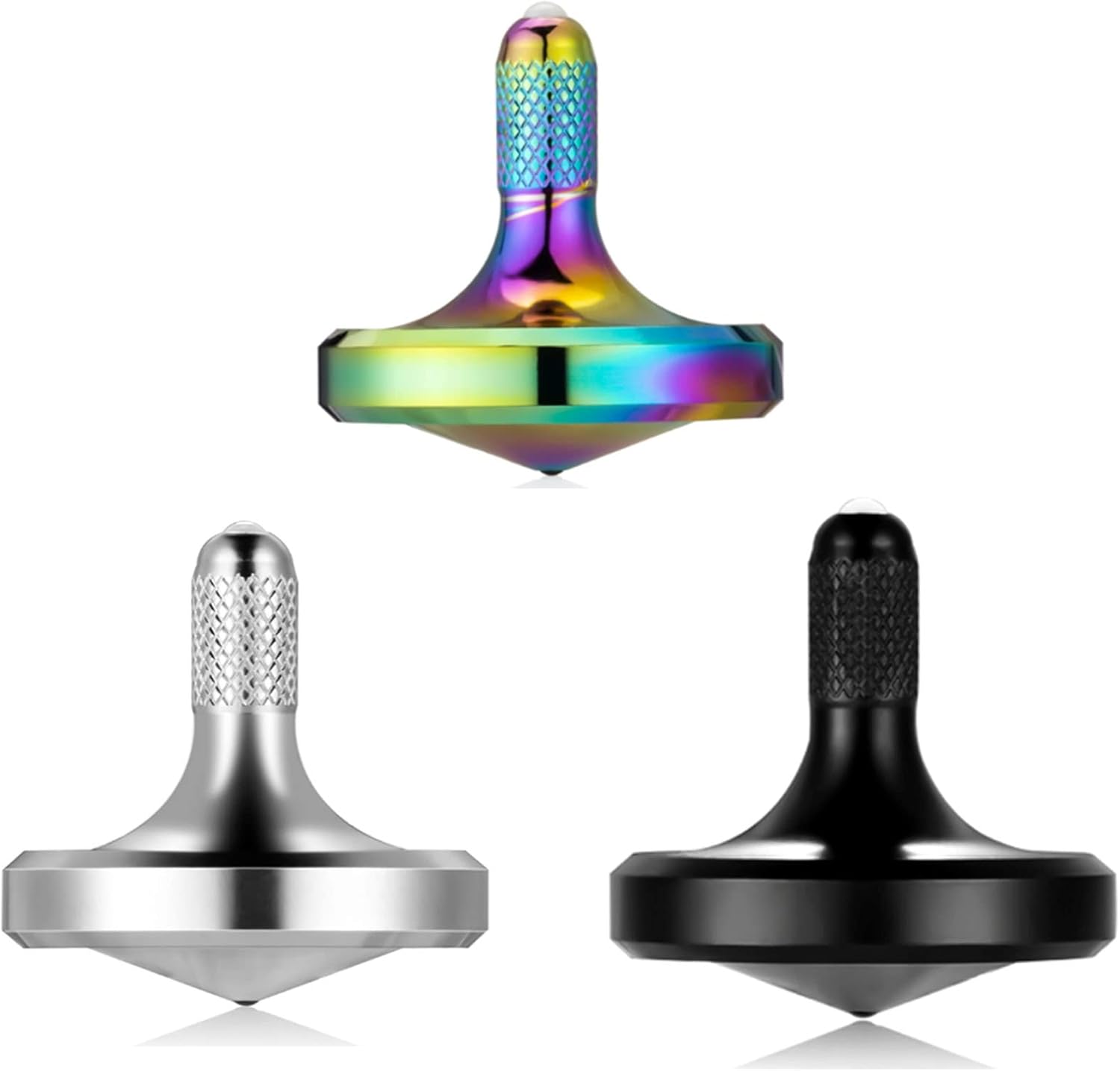 LOQATIDIS Trottola in Acciaio Inossidabile 3PCS - immagine 1