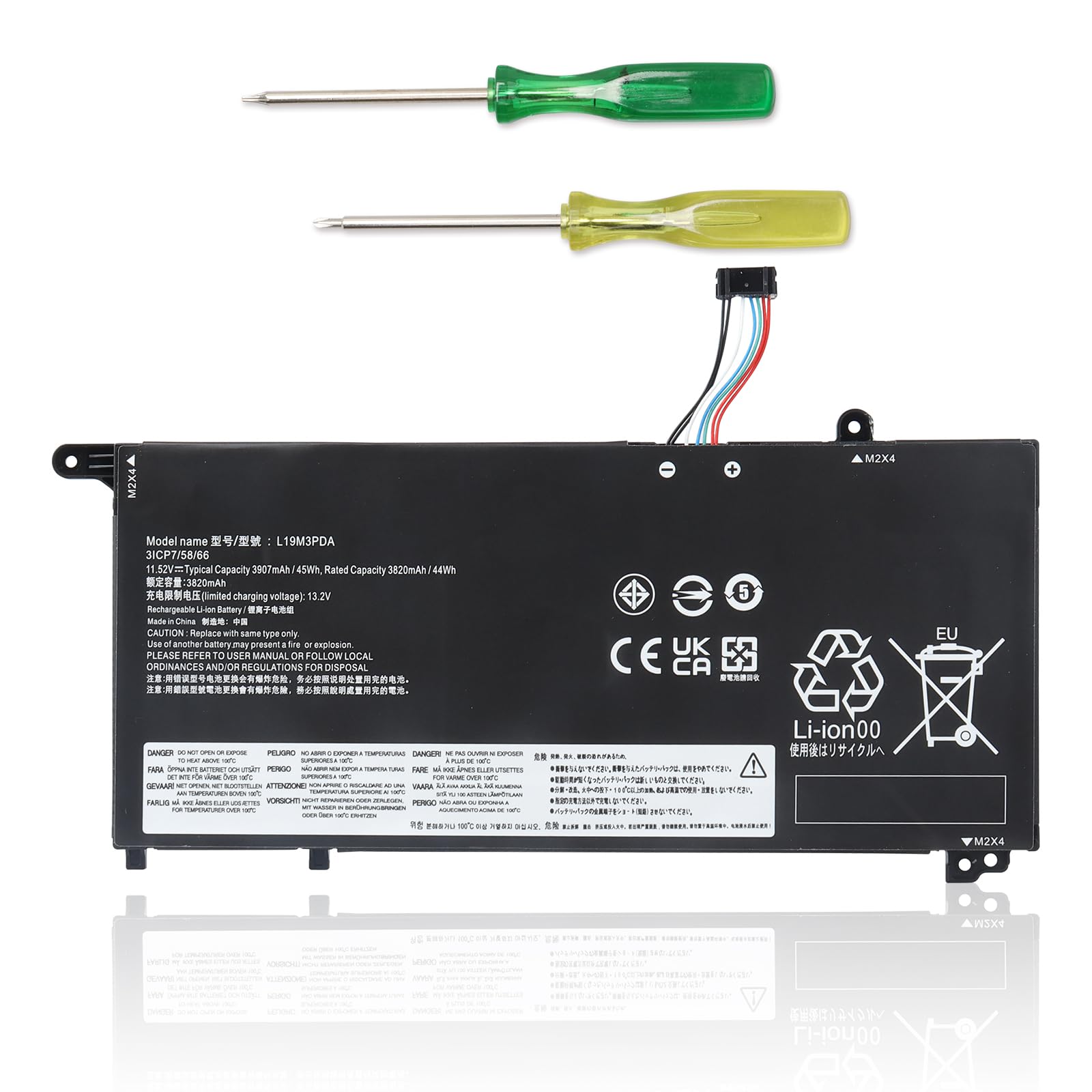 Batteria Laptop 11.52V 44WH per Lenovo ThinkBook 14/15 G2-G4