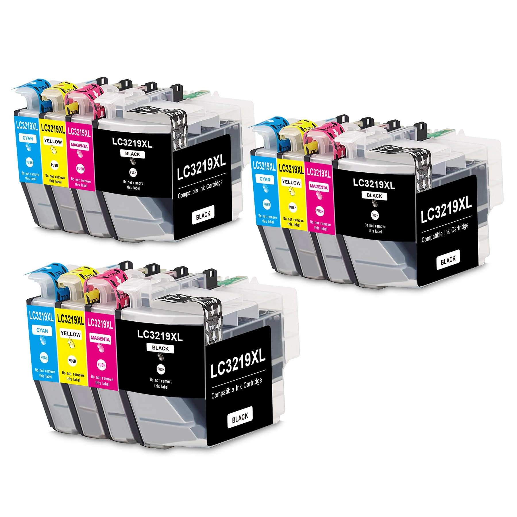 LC3219XL Cartucce d'Inchiostro Compatibili (12 Pezzi)