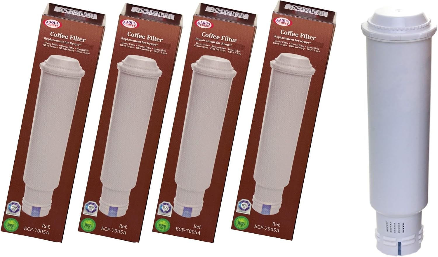 5 cartucce filtranti compatibili con Nivona NIRF 700 CafeRomantica