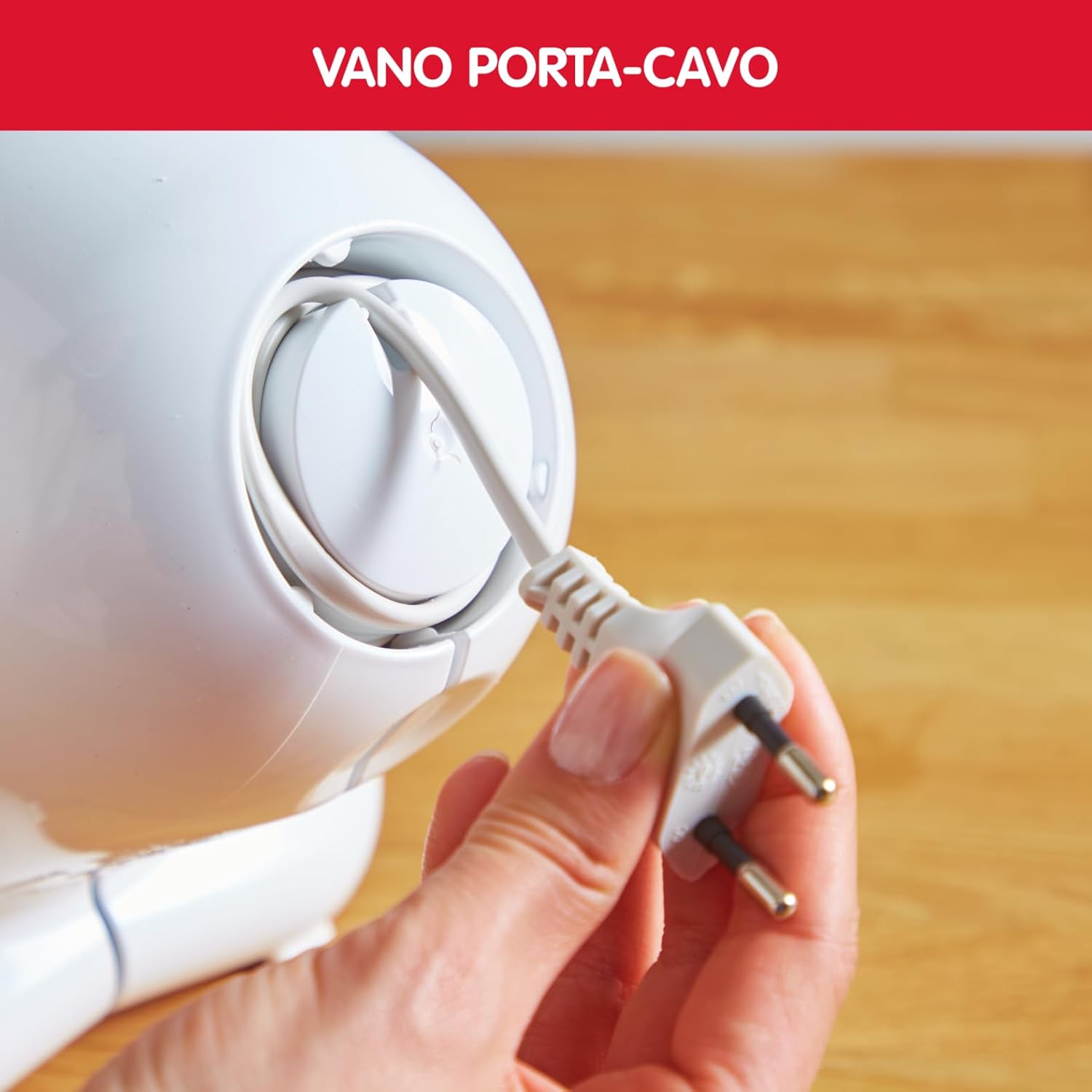 Moulinex Fresh Express 3 in 1 - Affettatutto 200W, Rosso - immagine 5