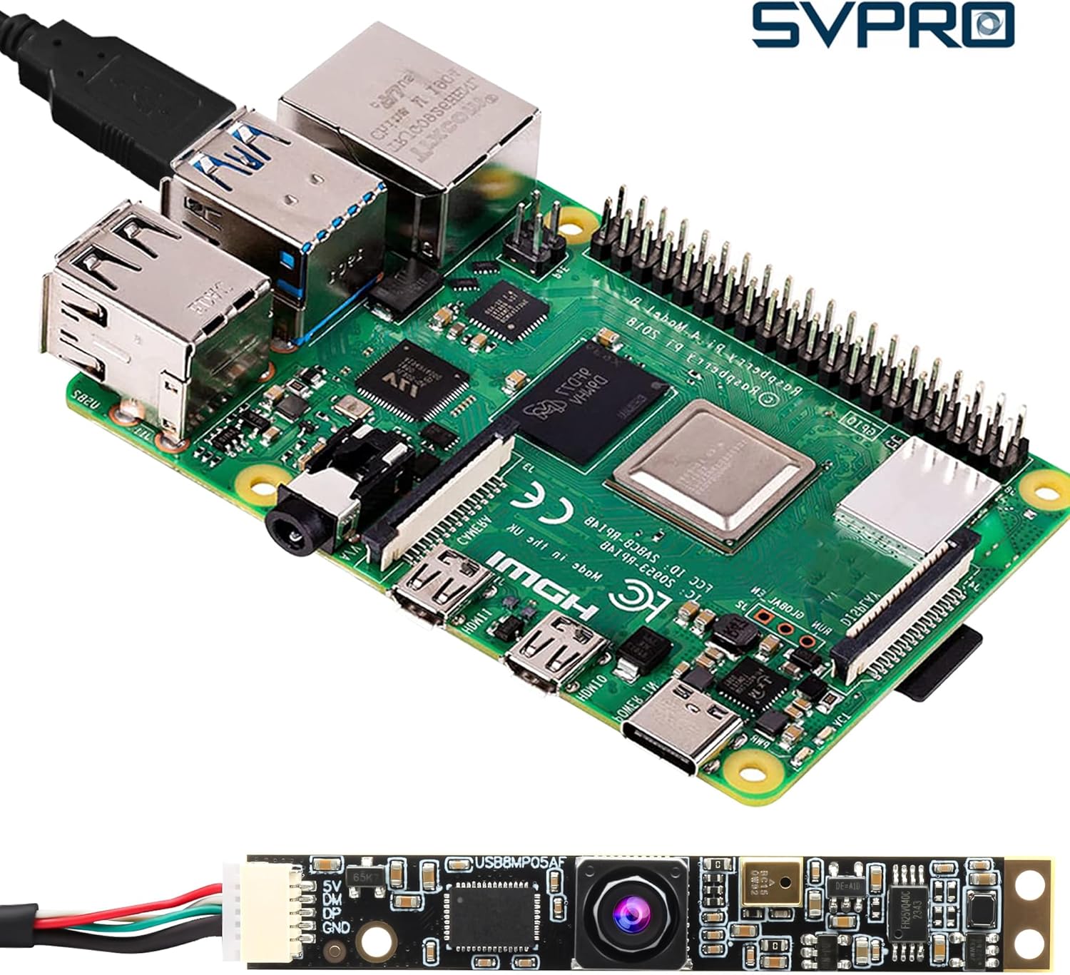 Svpro Modulo Fotocamera USB 8 MP con Microfono - immagine 5