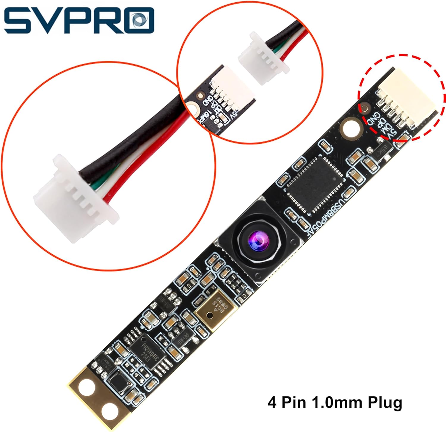 Svpro Modulo Fotocamera USB 8 MP con Microfono - immagine 8