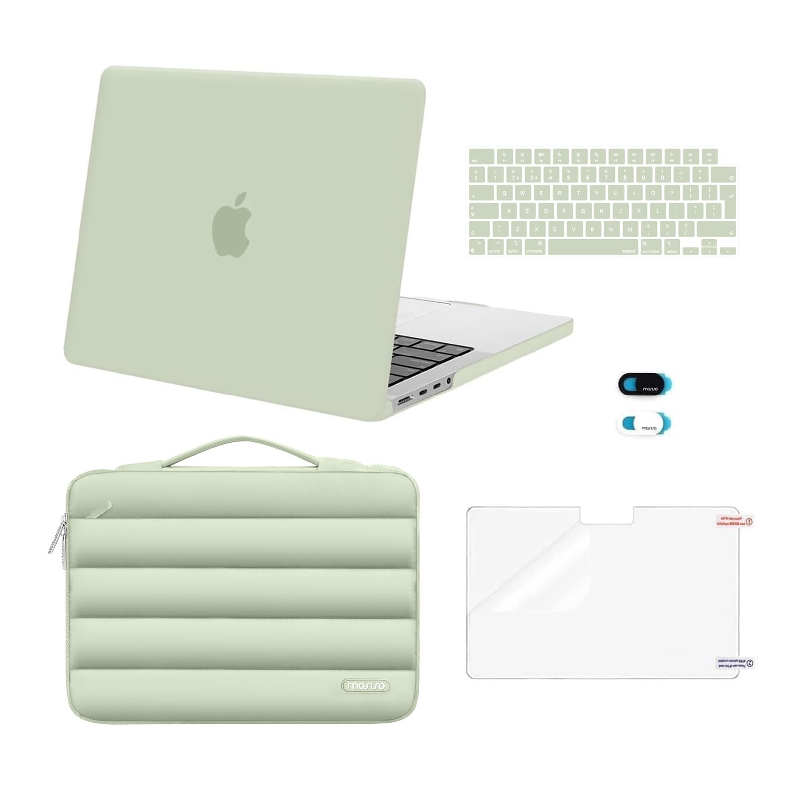 Mosiso Custodia Compatibile MacBook Pro 14, Salvia Verde