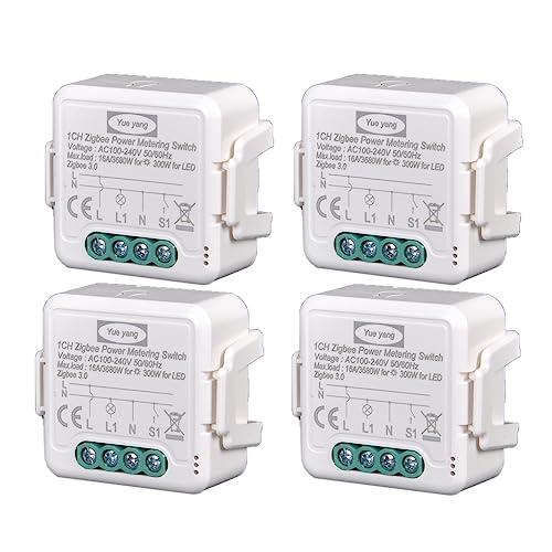 Interruttore Zigbee 16A con Misuratore Consumo Elettrico
