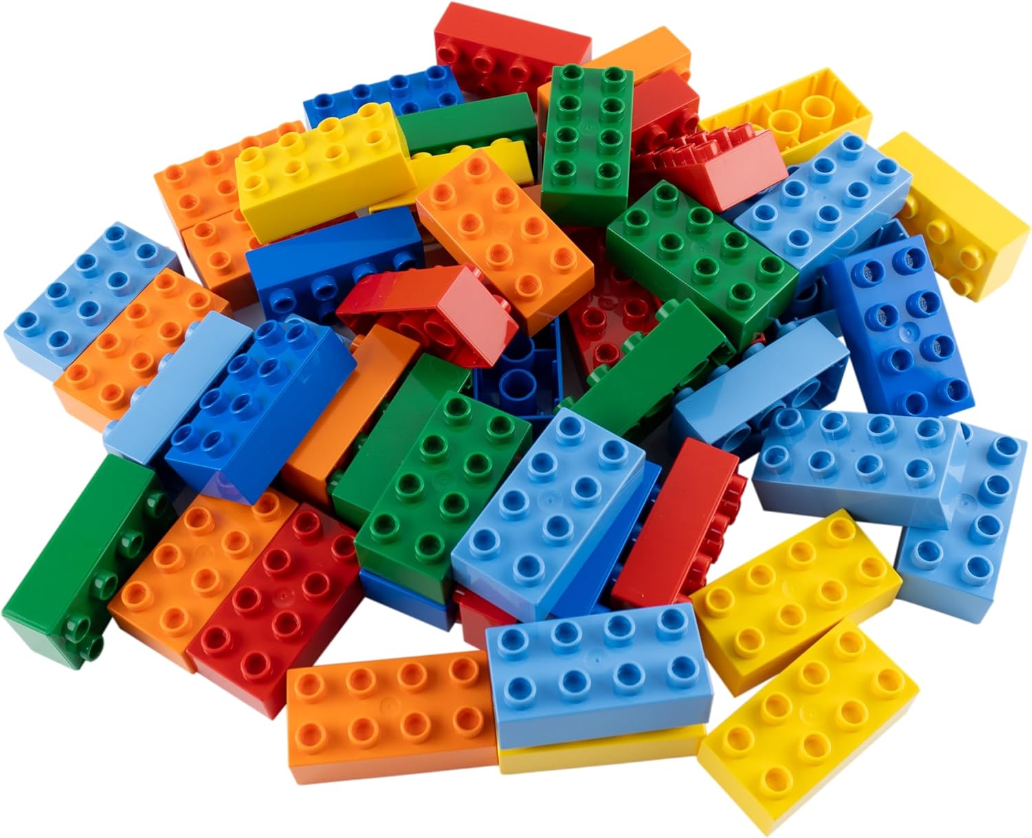 50 Blocchi Lego® DUPLO® 2 x 4 - Costruzione Creativa - immagine 2