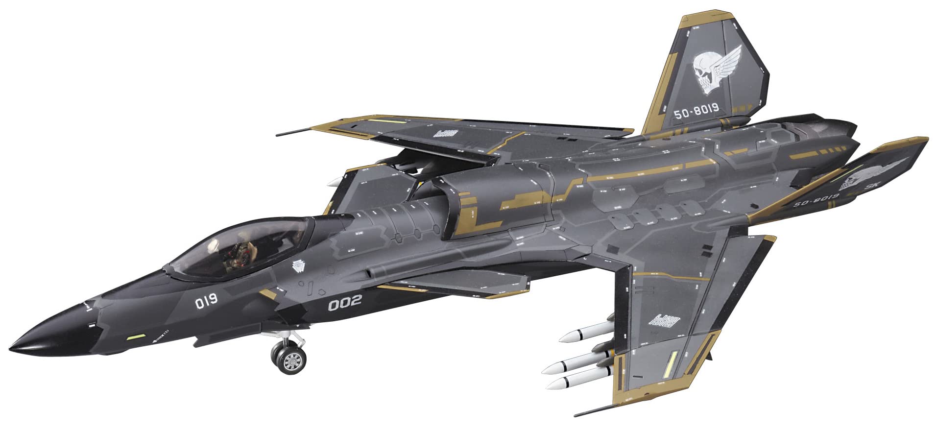 Hasegawa SP548 1/72 Ace Combat 7 Skies Unknown, ASF-X Shinden II - Kit modellino, Multicolore