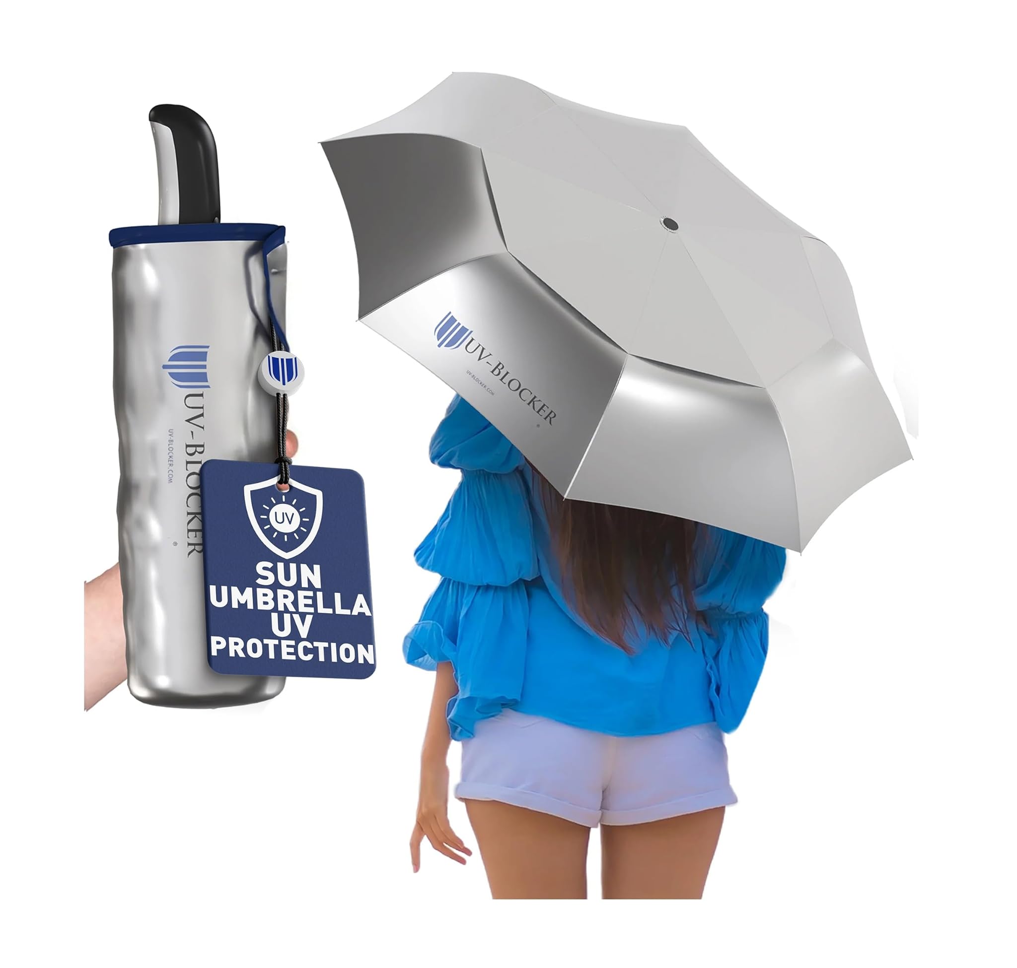 UV-Blocker UV Sun Protection Umbrella Folding UV Umbrella