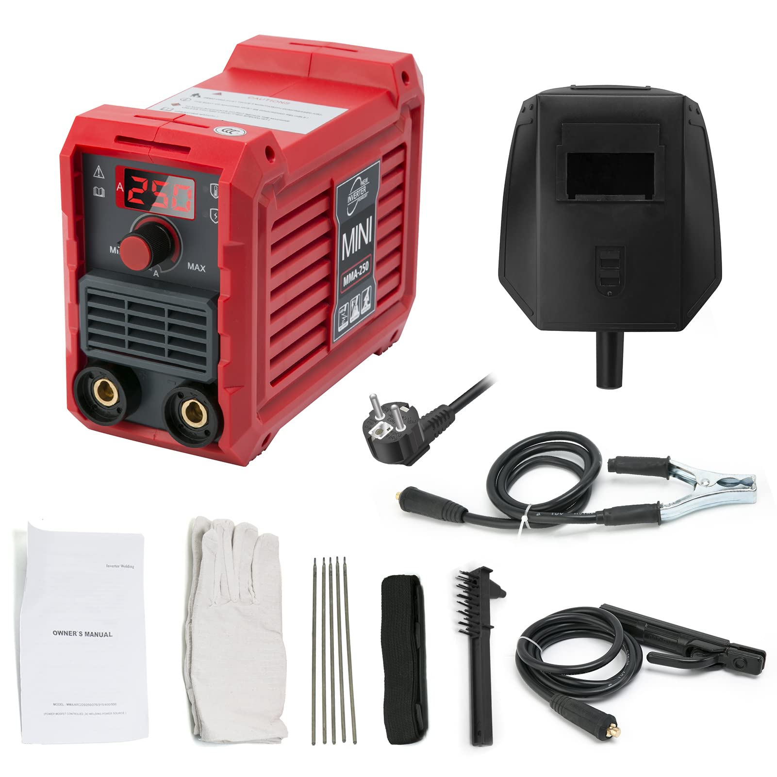 YUMILI MMA-250 - Mini Saldatrice Elettrica Digitale