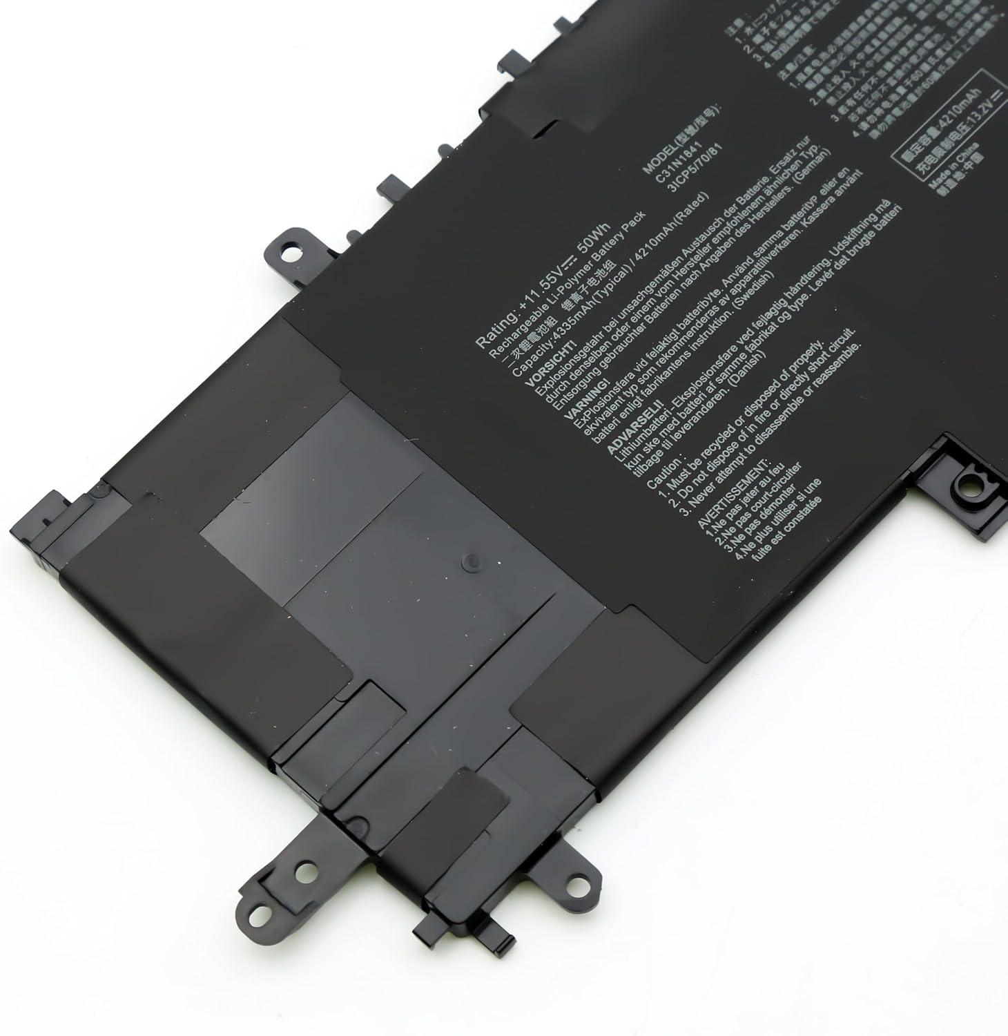 Blesys C31N1841 Batteria per Asus ZenBook 13 UX334F - immagine 2