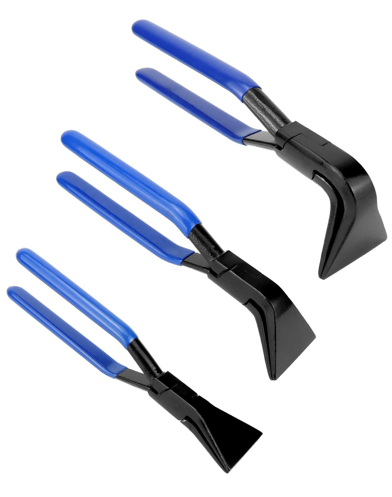 QWORK® Set 3 Piegatrici per Lamiere, Dritte 45-90 Gradi