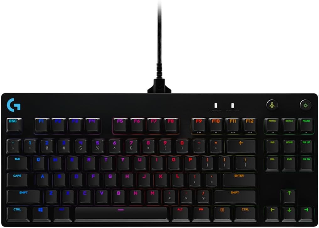 Logitech G PRO - Tastiera Gaming Meccanica USB QWERTZ, Nera - immagine 1