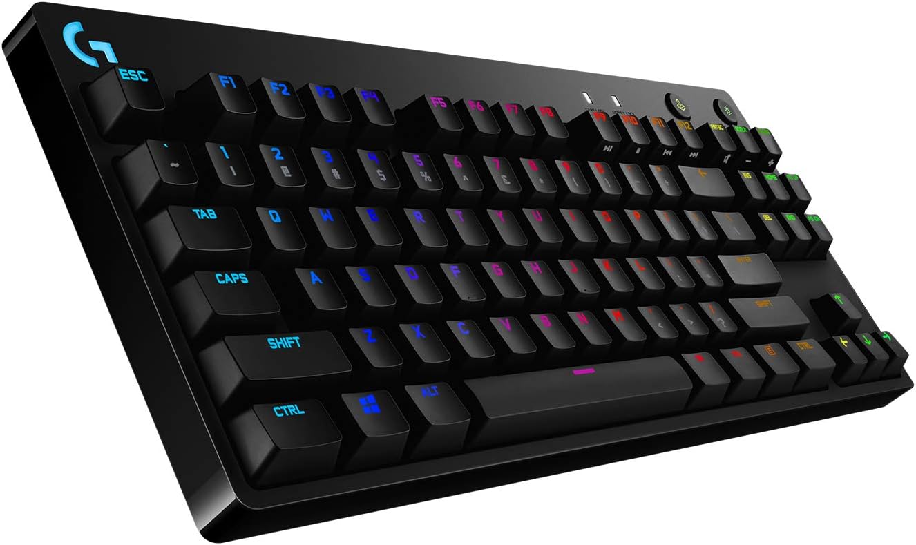 Logitech G PRO - Tastiera Gaming Meccanica USB QWERTZ, Nera - immagine 4